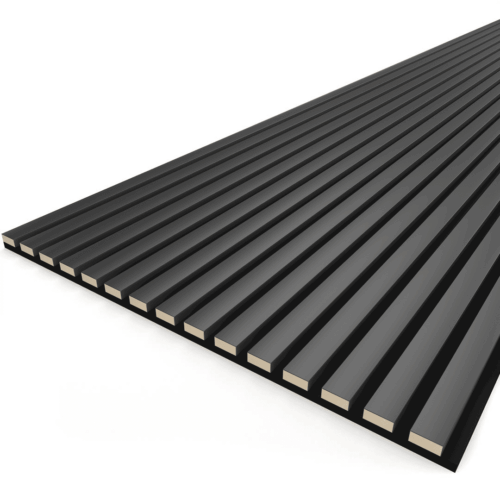 Панель Стеновая Акустическая Stella Trend De Luxe Black Lead 2780х600х21 (уп.1шт.)